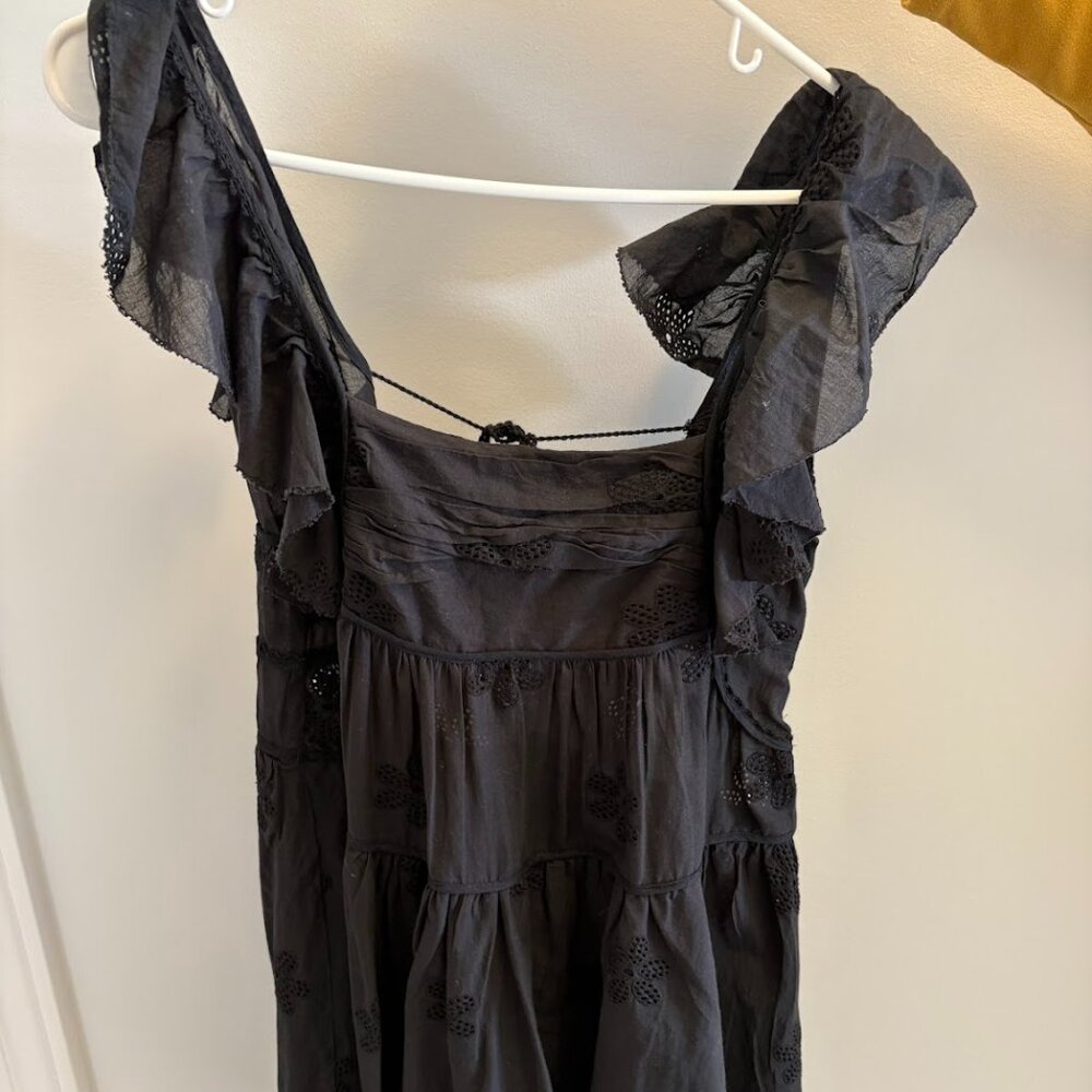 Aritzia poplin mini dress